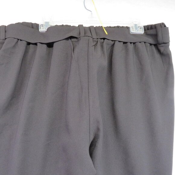 Torrid Pants Womens 1X 14-16 Black Tie Front Cigarette Pull On Office Work - Picture 5 of 11